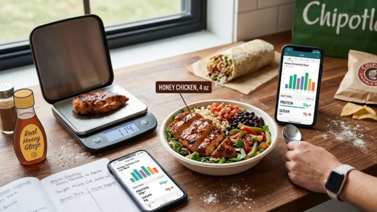 chipotle honey chicken nutrition