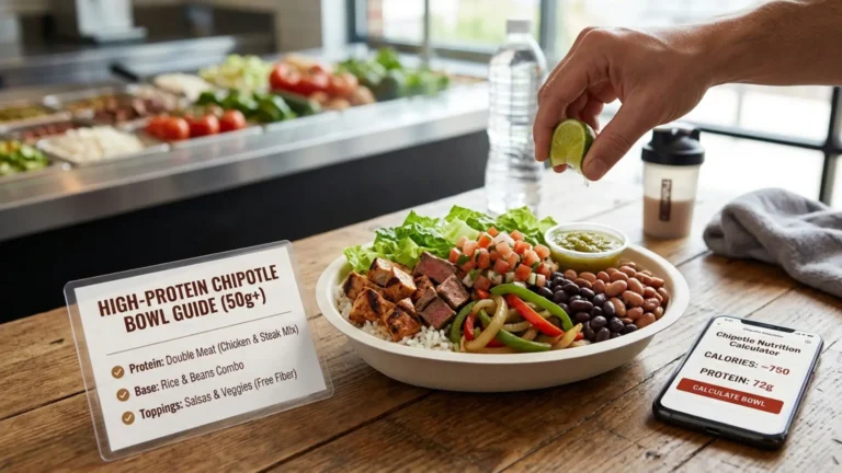 How to Build a High Protein Chipotle Bowl